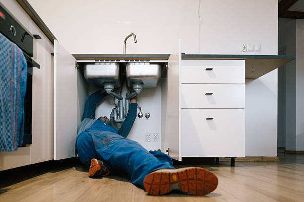 Professional Pipe Repair technician working in Wheelwright, MA